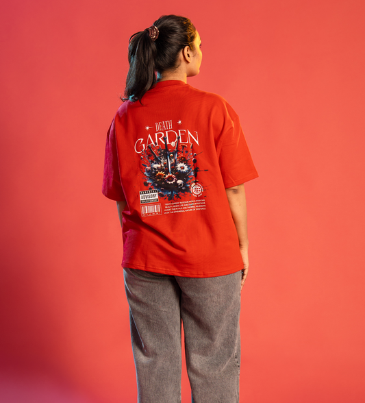 DEATH GARDEN Oversized T-Shirt