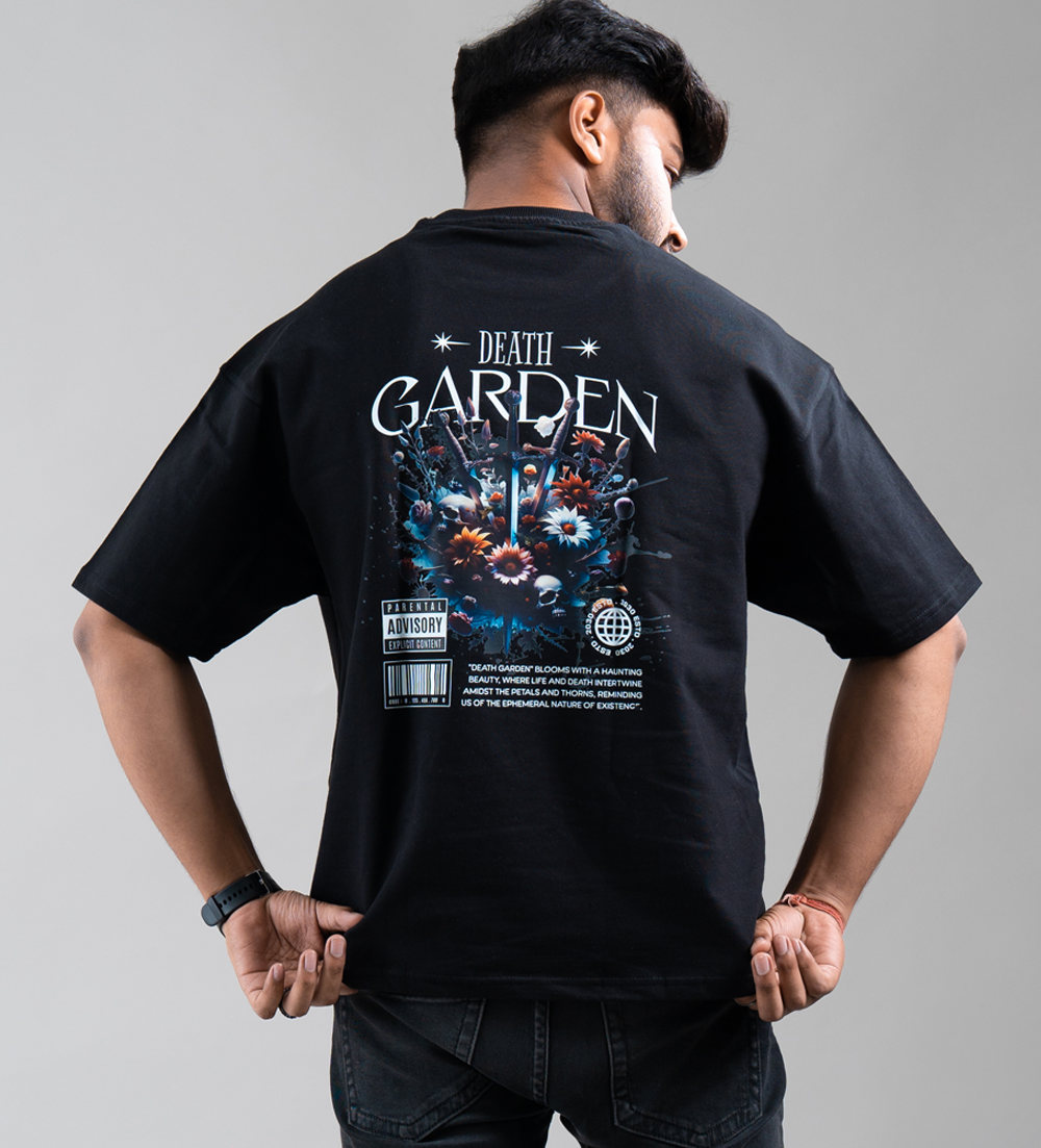 DEATH GARDEN Oversized T-Shirt